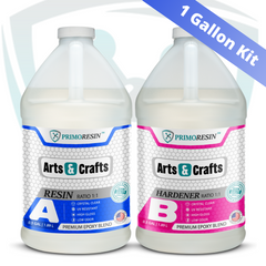 EPOXY RESIN for ART, CRAFT & TABLE TOPS. SUPER CLEAR 1 GAL KIT - FREE – New  Classic Canada